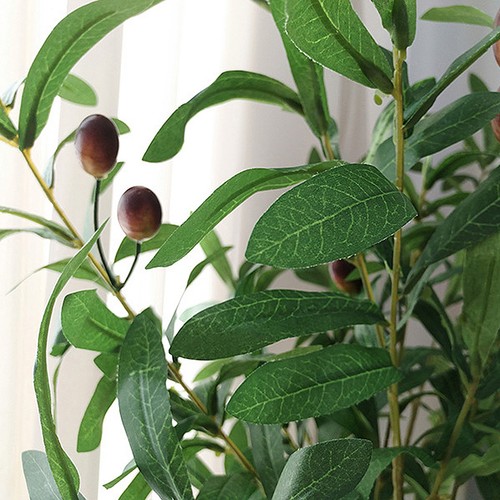 Fork artificial olive branch - 6,