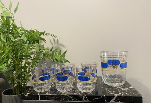 Glassware set 1970s made - set,