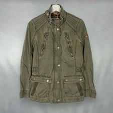 Camel Active Vintage Travel Pocket Utility Field Jacket Womens Gr.38 UK 10 / M