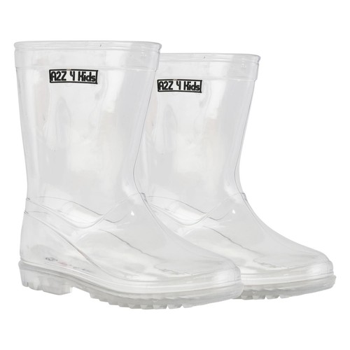 Kids boys girls clear pvc - girls,