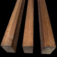 Solid Oak Or Sapele Room Dividers Slats Posts Floor to Ceiling Stylish Design