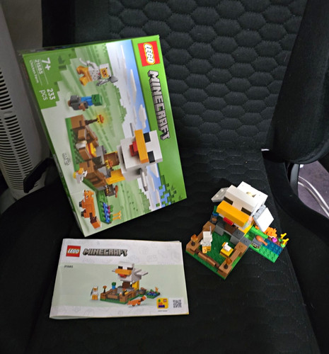 Lego minecraft 21585 chicken - minecraft,
