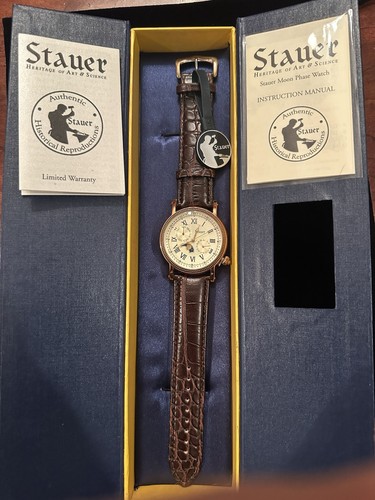 New box stauer men watch - in, men's