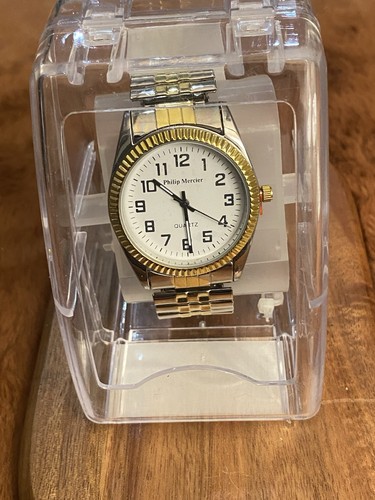 Philip mercier watch gold tone - watch,