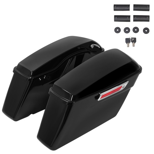 Vivid black hard - hard, bags