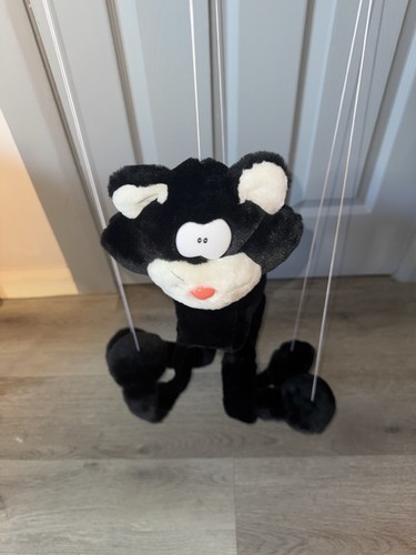 Marionette string puppet cat - puppet,