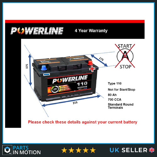 Battery fits toyota - battery,