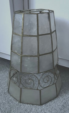 Vintage Capiz Shell Lampshade