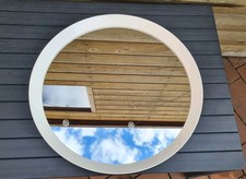 LARGE VINTAGE ROUND WHITE IKEA