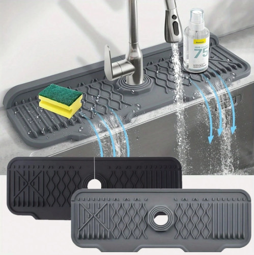 New 1pc silicone sink splash - 1pc,