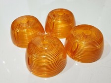 4pc Honda 50 70 C50Z C70Z S90 CB100 S90Z S110 SS50 Turn Signal Light Winker Lens