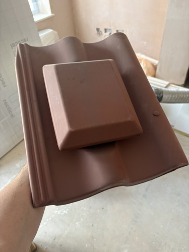 Plastic roof tile vent marley - plastic,