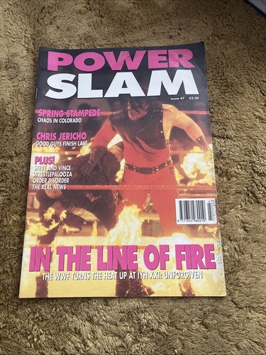 Wrestling power slam magazine - wrestling,
