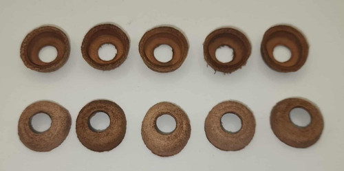 Leather piston seal - leather, air