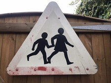 original used vintage road signs