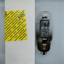 KT66 GEC NOS BOXED VALVE TUBE