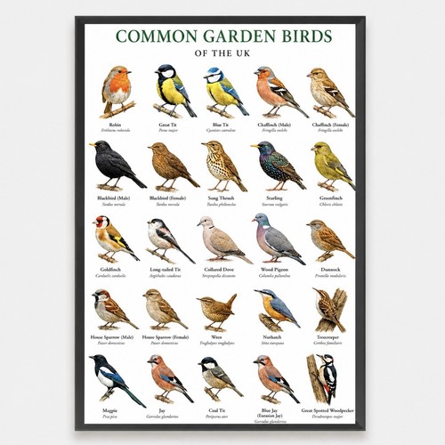 Common garden birds the - common,