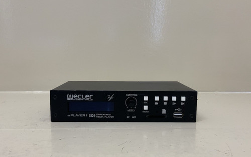 Ecler eplayer1 network audio - ecler,