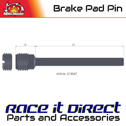 Brake pad pin for - pin, kawasaki