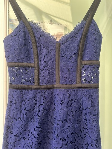 Express royal blue lace - blue,