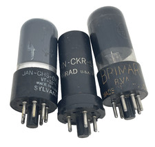 3x Assorted Vintage Valves