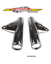 HONDA CB 750 FOUR K3/K6 1973/1976 PAIRE PATTES DE PHARE CHROME