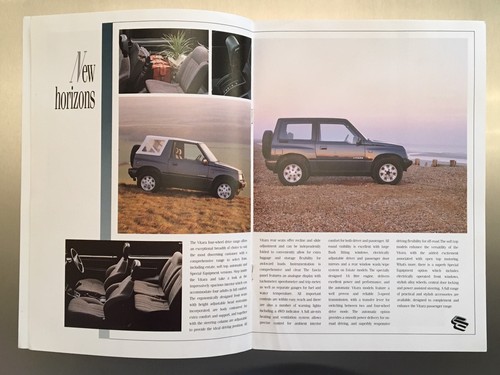 Suzuki vitara brochure - vitara, –