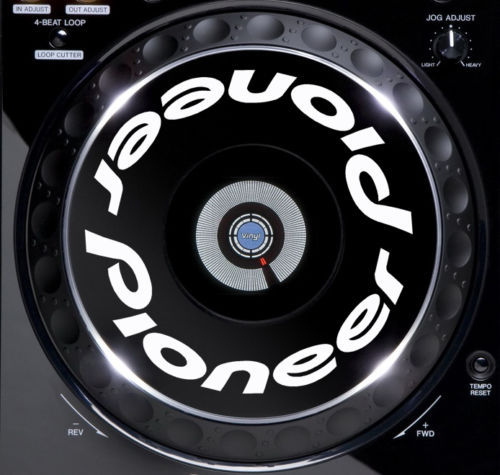 Pioneer cdj jog slipmat - pioneer,