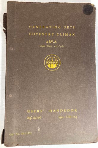 Coventry climax godiva - coventry,