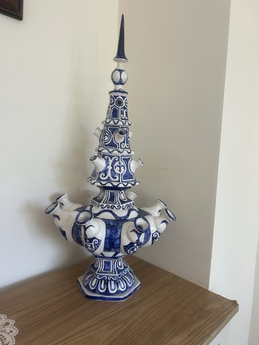 Dutch blue and white tulip - dutch,
