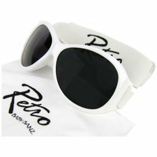 Girls Baby Banz WHITE Retro