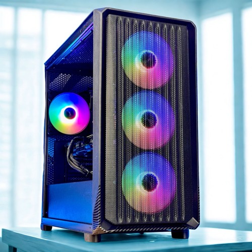 Custom gaming rgb desktop - gaming, pc