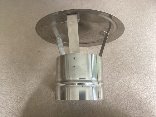 Stainless steel chimney pot - stainless,