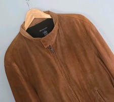 Mens Gant Leather Jacket Xl