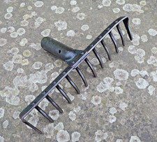 Vintage Rake Head, Garden