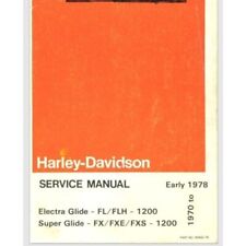 Harley Davidson 1970-1978 Electra Glide, Super Glide Service Manual 251 pages