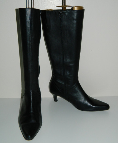 Ladies black soft leather - ladies,
