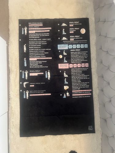 Islamic guided prayer mat - guided,