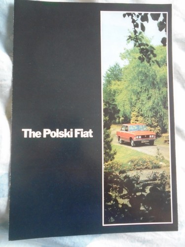 Polski fiat brochure oct 1976 - fiat,