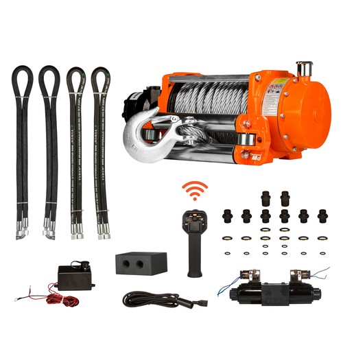 Ton hydraulic winch - 10,