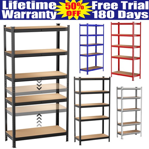 Tier metal shelving unit - 5,