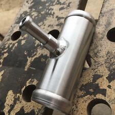 35mm x 70mm x 12mm Aluminium T Piece Pipe Connector - 3 Way Joiner 1/2” Barbed