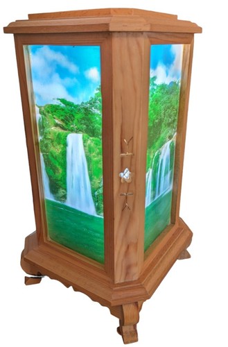Waterfall light moving vintage - light,