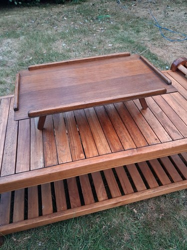 Wooden butler tray - wooden,