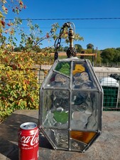 Vintage Leaded Stained Glass