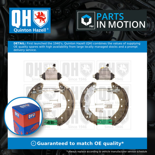 Brake shoes set fits rover - set,