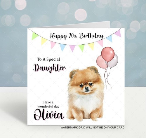 Personalised pomeranian - personalised,