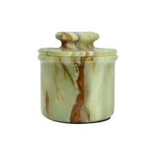 Green Onyx  Butter Keeper with