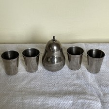 Vintage Set of 4 Stainless