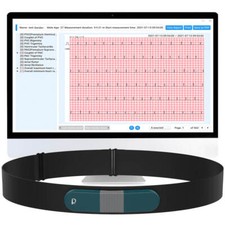 Holter Monitor 24 hours EKG Monitor ECG Recording PC Software Free AI Analysis